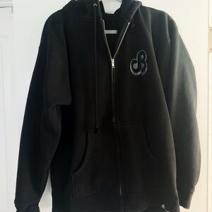 Daily Bread Music Black Zip Up Hoodie